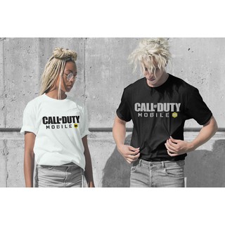 เสื้อยืดCALL of DUTY สาวกคอลออฟดิวตี้ต้องมี เสื้อยืด เสื้อเกมส์ เสื้อคอตต้อนพร้อมสกรีน ผ้าใสสบาย