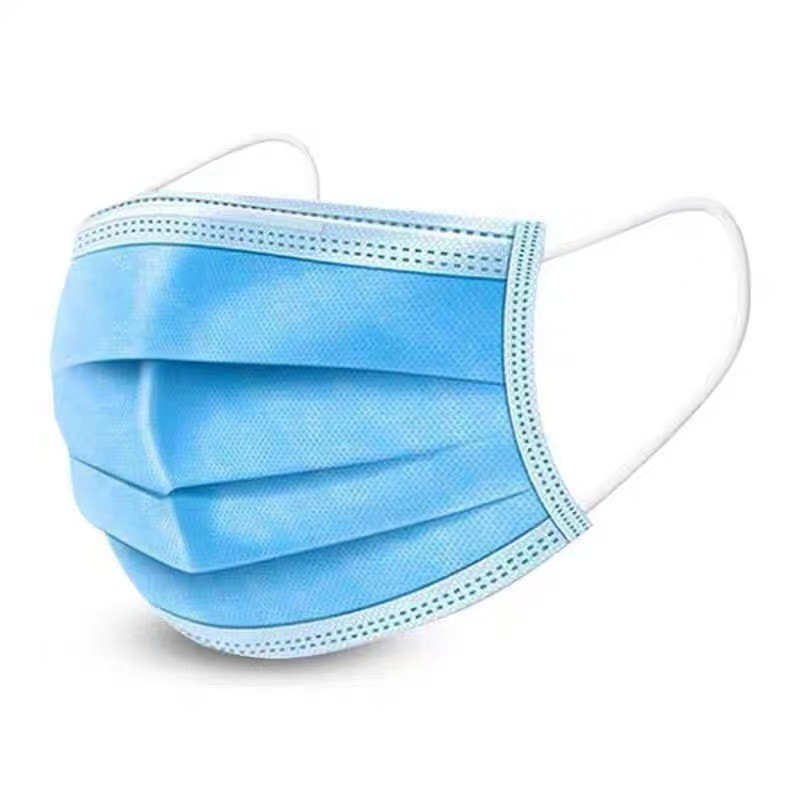 Face Mask 3 Ply หน้ากากอนามัย หนา 3ชั้น (1 กล่อง 50ชิ้น)