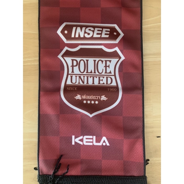 ผ้าพันคอสโมสร “Insee Police United” เพื่อนตำรวจ ของแท้ 💯