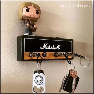 ส่งเร็วส่งจากไทย ⭐️⭐️ Marshall พวงกุญแจ ที่แขวนกุญแจ ห้อยกุญแจติดผนัง #JackRack มีกาว 3 M แถมฟรีไม่ต้องเจาะผนัง
