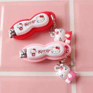 Nail Clipper เซตกรรไกรตัดเล็บสีชมพูสุน่ารัก ผลิตจากวัสดุคุณภาพดีเยี่ยม ขนาดเหมาะมือ ใช้งานได้ง่าย.