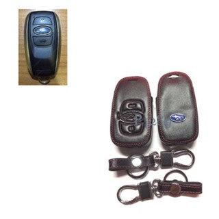 ซองหนังใส่กุญแจรีโมทรถยนต์ Subaru XV,Forester,Brz 2015,Outback 2017-18 Smart Key