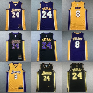 Kobe Bryant Retires Jersey Nba Lakers เสื้อบาสเก็ตบอลสําหรับผู้ชาย