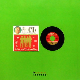 (ส่งฟรี) แผ่นเสียง Phoenix - Alone On Christmas Day (7" Black Vinyl)