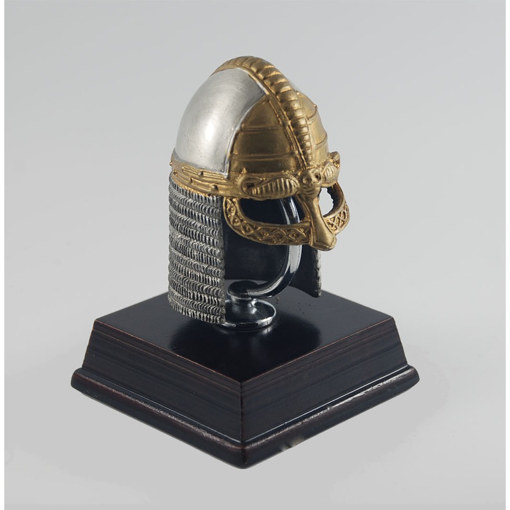 Antique Mini Knight Warrior Heavy Metal Helmet