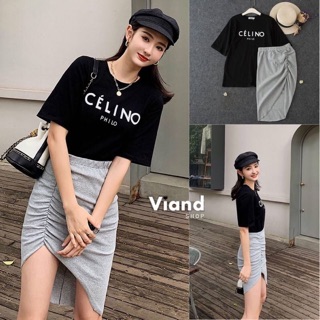 ราคารวมส่งฟรีเชตเสื้อกระโปรง