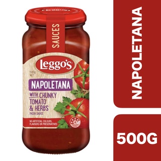 Leggos Napoletana with Chunky Tomato &amp; Herbs 500g ++ เลกโก้ นโปเลทาน่า ผสมมะเขือเทศก้อนและสมุนไพร 500 กรัม