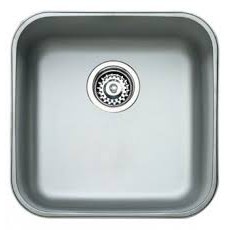 TEKA อ่างล้างจาน 1 หลุม ติดตั้งใต้ท๊อปเคาน์เตอร์ รุ่น BE 40.40 สีสแตน