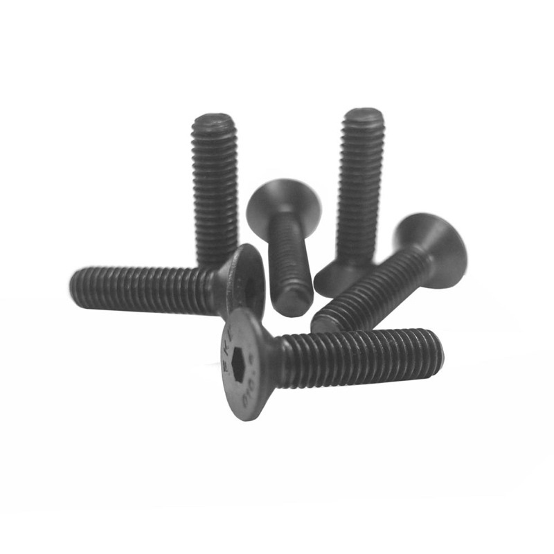 น็อตพวงมาลัยแต่ง แท้ momo ใช้ได้ทุกรุ่น สีดำ หัวฝังเรียบ เทเปอร์ ชุด 6 ตัว steering wheel bolt nut taper
