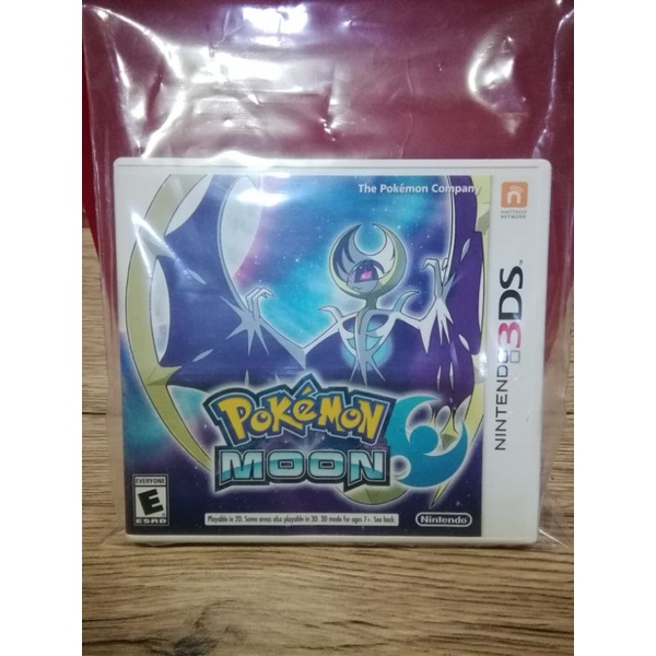 ตลับเกม Pokemon 3DS ของแท้ โซน US JP EU - Pokemon Moon มือสอง
