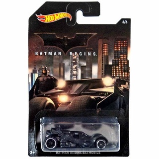 โมเดลรถแบทแมนฮอทวีล Hot Wheels - Batman Begins Batmobile