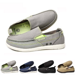 Crocs Walu รองเท้าลําลอง รองเท้าสํานักงาน ของแท้ สําหรับผู้ชาย