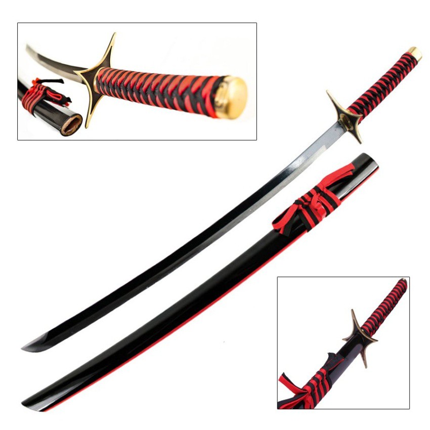 JAPAN ดาบซามูไร ดาบนินจา Samurai ดาบญี่ปุ่น Majuro Tori Nihonbashi Sword + แท่นวาง Bleach บลีช เทพมร