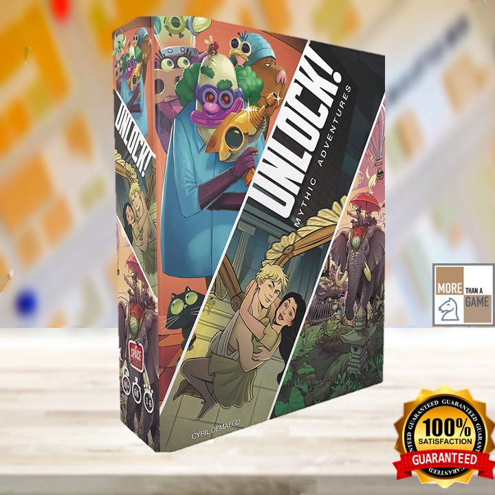 Unlock!: Mythic Adventures (Eng) [-Boardgame ลิขสิทธิ์แท้-]
