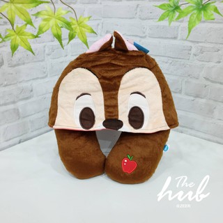 หมอนรองคอแบบมีฮู้ด Chip &amp; Dale