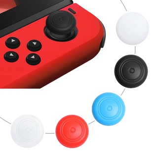 ฝาครอบปุ่มกดจอยสติ๊ก ซิลิโคน สําหรับ Nintendo Switch Oled Lite Joy-Con Controller 2 ชิ้น