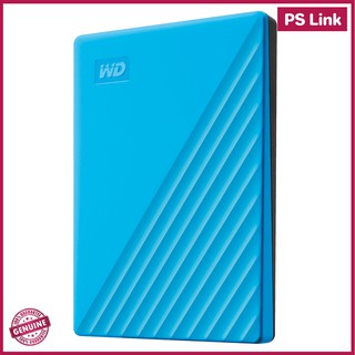 Western Digital WD My Passport 4TB, Blue, USB 3.0 (ฮาร์ดดิสก์พกพา 2.5") (WDBPKJ0040BBL-WESN)