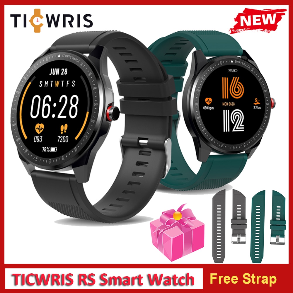 TICWRIS RS Smart Watch Men 1.3 inch TFT Touch Screen IP68 Waterproof
