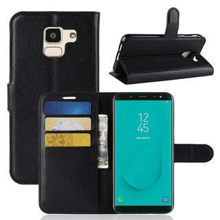 เคส Case For Samsung Galaxy J6 2018 J600F J600GZ เคสหนัง เคสฝาพับ Phone Shell กรณี โทรศัพท์กรณี