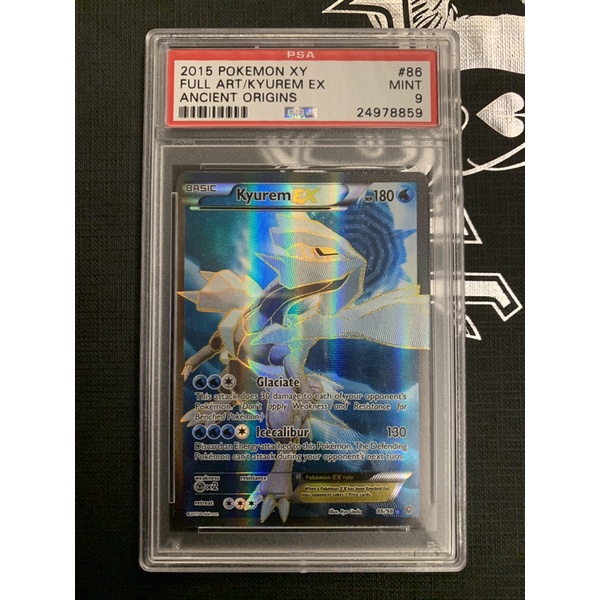 Pokemon Tcg - PSA 9 Kyurem Ex 86/98 - Mint