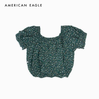 American Eagle Cropped Tie Back เสื้อ ครอป ผู้หญิง  (EWSB 035-2492-300)