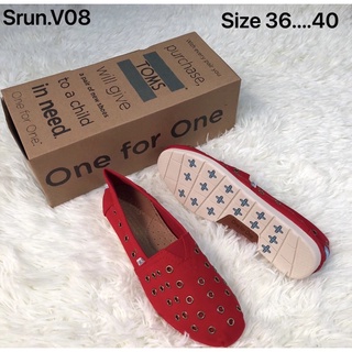 รองเท้าสลิปออน Toms สวมใส่สบาย น้ำหนักเบา