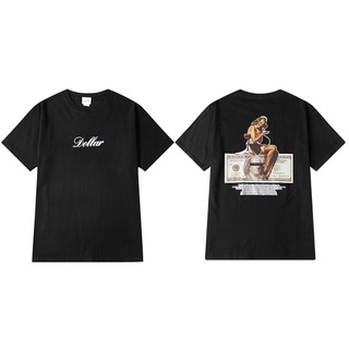 ‘’Dollar” เสื้อยืด สตรีทโอเวอร์ไซส์ Dollar Oversized T-Shirt