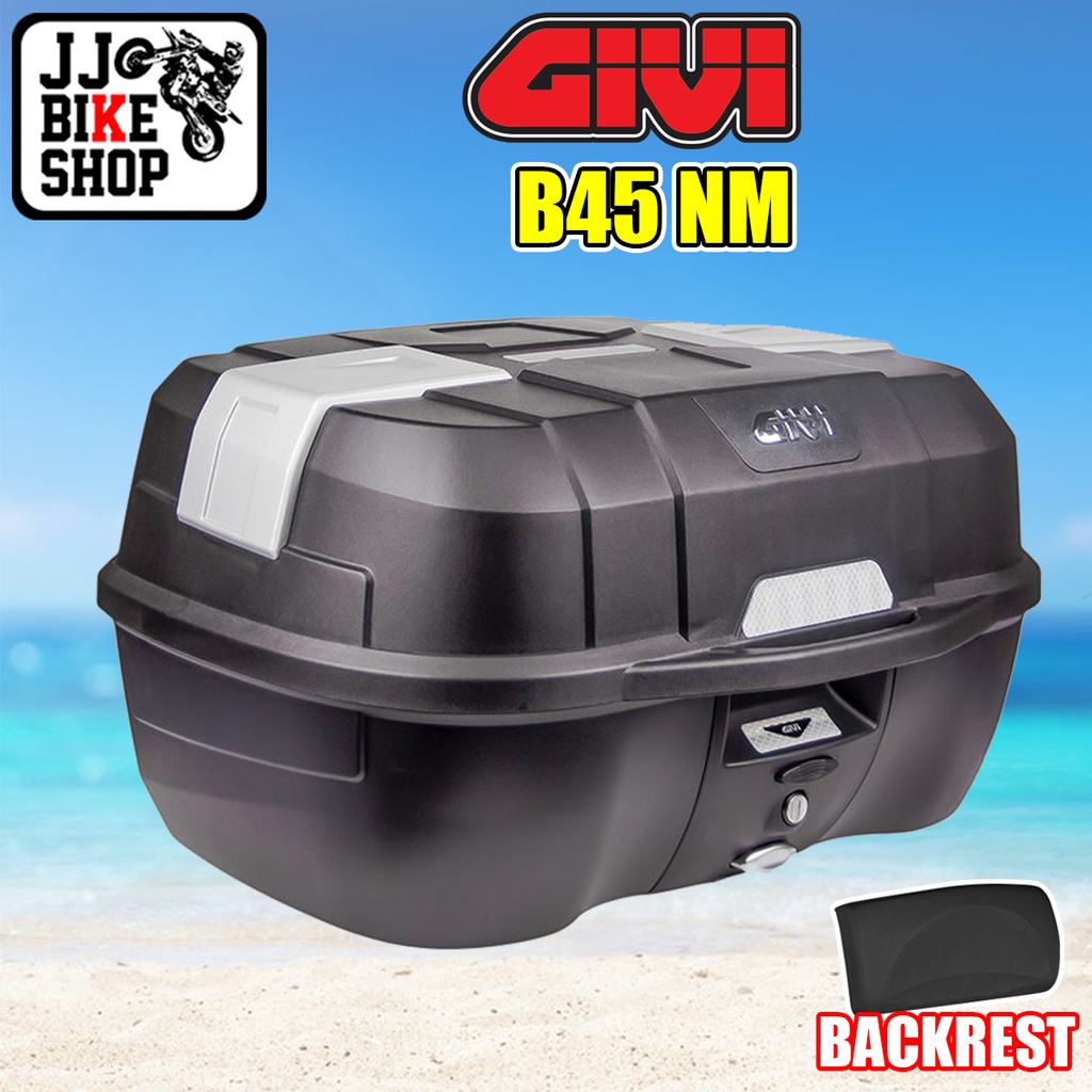 กล่อง GIVI B45NM เบาะพิงนิ่มๆ กล่องท้ายรถ