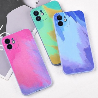 เคสโทรศัพท์ซิลิโคน TPU แบบนิ่ม ลายสีน้ํา กันกระแทก สําหรับ Samsung galaxy A22 A42 A82 A32 4G 5G A12 M12 F12