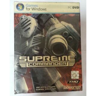 แผ่นเกมส์​PC​ Supreme Commander  แผ่นลิขสิทธิ์​ สินค้ามือ1