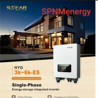 อินเวอร์เตอร์ ไฮบริด ออน-ออฟกิต 3kW/ 5Kw/ 6Kw Hybrid On-Off grid SOFAR รับประกัน 5 ปี มีศูนย์ดูแลในไทย By SPNMenergy