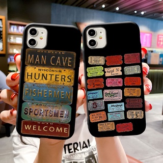 เคสแบบด้านiPhone 13 12 11 XS Pro Max Mini X XR 8 7 6 6S Plus 5 5Sฝาครอบเคสโทรศัพท์แบบป้องกันชุดสะสม