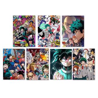 โปสเตอร์แขวนตกแต่งผนัง ลายอนิเมะ My Hero Academia