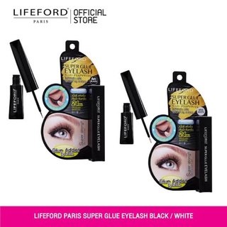 กาวติดขนตาปลอม ไลฟ์ฟอร์ด ปารีส ซุปเปอร์ กลู อายแลส Lifeford Super Glue Eyelash 5 g.