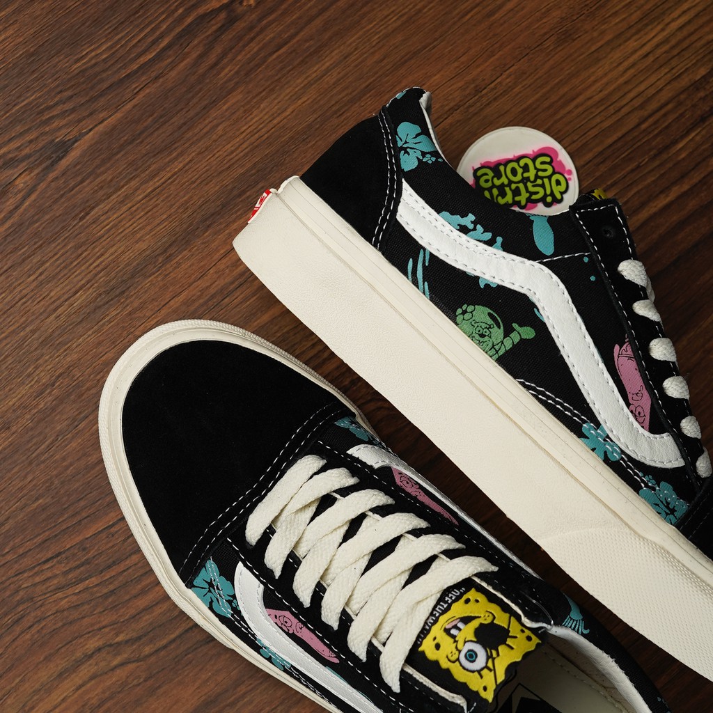 spongebob aloha blue vans