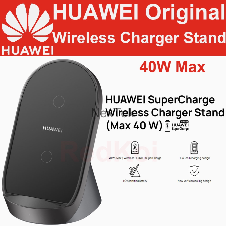 แท้100 Huawei 40W SuperCharge Wireless Charger Stand 40W Desktop CP62