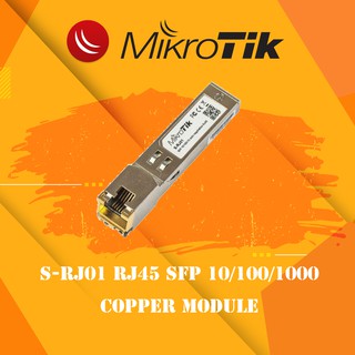 Mikrotik S-RJ01 RJ45 SFP 10/100/1000 Copper Module