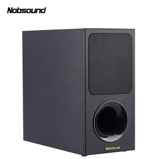 Nobsound SW-65 Wood 40W Full-Range 5.5 นิ้วอุปกรณ์ซับวูฟเฟอร์ไม้ใช้งานได้