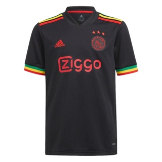 เสื้อกีฬาแขนสั้น ลายทีม Ajax 3rd สําหรับผู้ชาย 2021/22