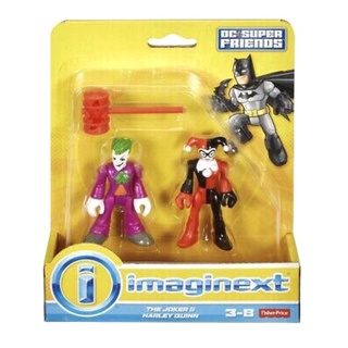 ฟิกเกอร์ Imaginext The Joker &amp; Harley Quinn