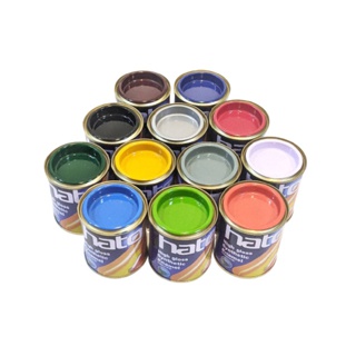 โปรโมชั่น : Hato สีน้ำมัน สีเคลือบแอลคีดชนิดเงา ฮาโต้ 0.05 ลิตร ป๋องจิ๋ว ทารั้ว ประตู หน้าต่าง เฟอร์นิเจอร์ เครื่องจัก ผนังปูน