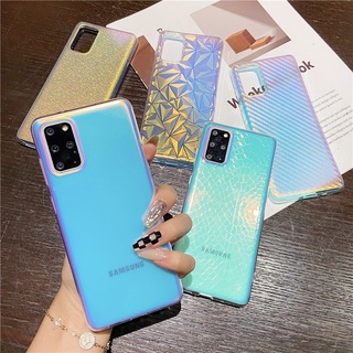 เคสโทรศัพท์มือถือ ซิลิโคนนิ่ม ลายกลิตเตอร์ ระยิบระยับ หรูหรา สําหรับ Samsung S10 Plus S20 FE S20 Ultra Note 10 Plus 20 Ultra 5G