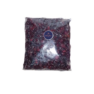 แครนเบอรี่อบแห้ง (Dried Cranberry) อมเปรี้ยวอมหวาน อร่อยมาก 500 กรัมและกระปุก 250 กรัม