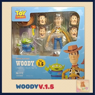 (ของแท้พร้อมส่ง) Toy Story Legacy of Revoltech KD - 061 (KAIYODO) : Woody V.1.5