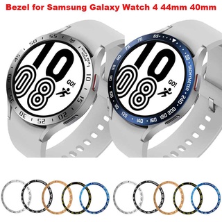 เคสโลหะป้องกันรอยขีดข่วนสําหรับ Samsung Galaxy Watch 4 44 มม. 40 มม.