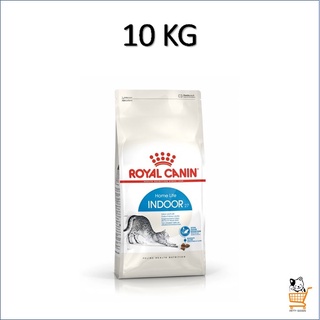 Royal Canin Cat Indoor 10 Kg อาหารแมว เลี้ยงในบ้าน แมวโต อาหารเม็ด