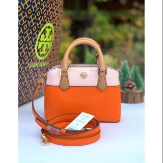 Tory burch Robinson Color Block Top- Handle Mini Bag