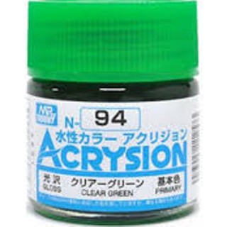 สีสูตรน้ำ Acrysion N94 Clear Green