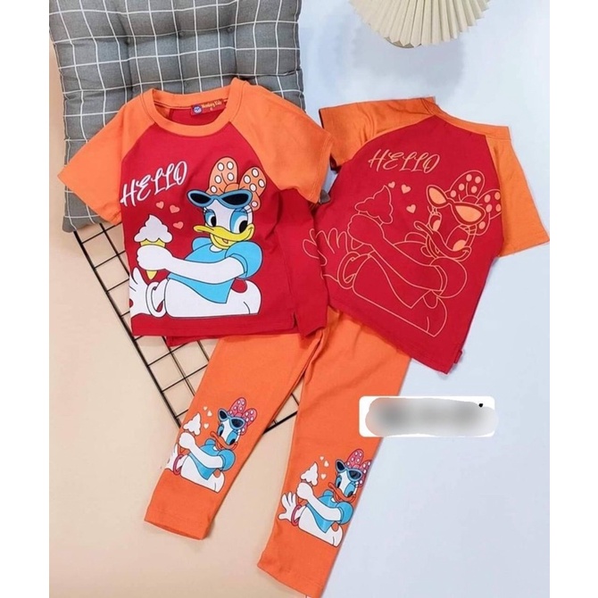 Set Jalan Short sleve Monkey kids 1y ถึง 13y