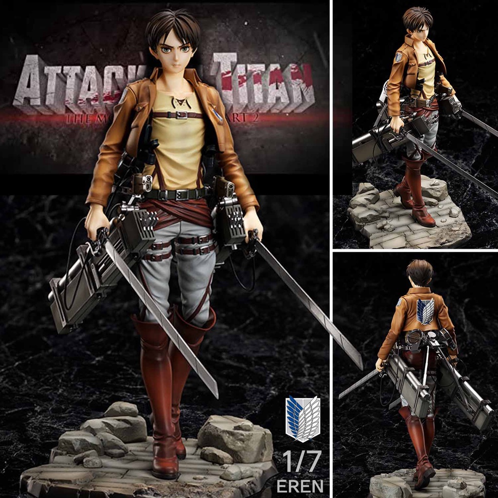 Attack on Titan Shingeki no Kyojin ผ่าพิภพไททัน Eren Yeager Jaeger เอเลน เยเกอร์ 1/7 ตัวเอกของเรื่อง